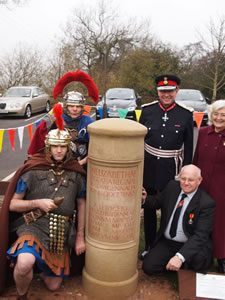62_Centurions_x2,_Ian_Dudson_CBE_Lord_Lieutenant,_John_Crowe_Chair_Wall_PC_&_Cllr_Erica_Bayliss_(3)_fs