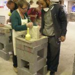 Melanie Wilks helps out